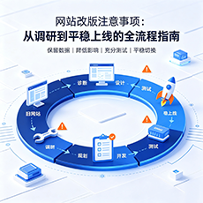 喀什地区建站-网站改版注意事项：从调研到平稳上线的全流程指南
