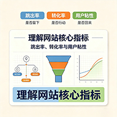 喀什地区建站-理解网站核心指标：跳出率、转化率与用户粘性