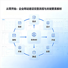 岳普湖建站-从零开始：企业网站建设完整流程与关键要素解析